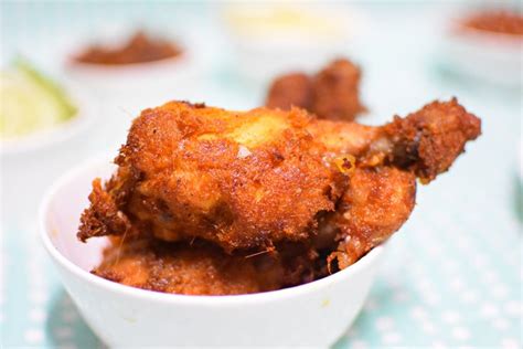 Ayam Goreng Berampah Is A Spicy Fried Chicken Prepared In Malaysian