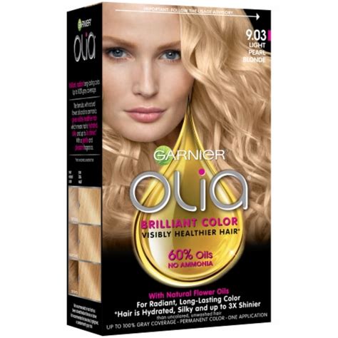 Garnier Olia Oil Powered Permanent Light Pearl Blonde Hair Color