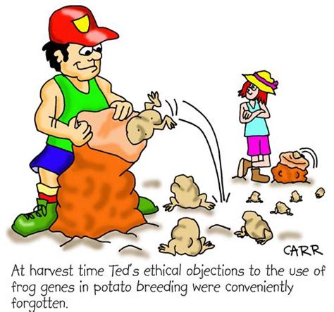 Genetic Engineering Von Carrtoons Wirtschaft Cartoon Toonpool