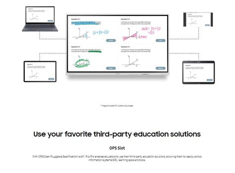 Samsung Flip Pro Wmb K Uhd Interactive E Board Smart Digital