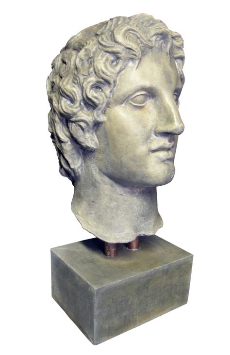 Alexander The Great Head Bust Athens Museum Reproduction