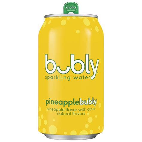 Buy Bubly Sparkling Water Pineapple 12 Fl Oz Cans 18 Pack Online