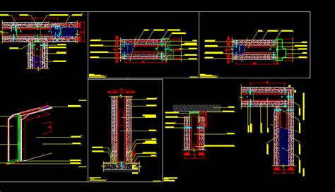 Multiple Blocks Dwg Section For Autocad Designs Cad