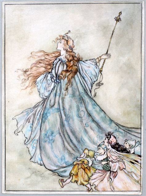 Midsummer Nights Dream 1867 1939titania With Her Fairies Arthur