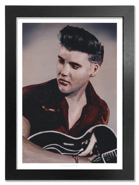 Elvis Presley Limited Edition Art Print Gordon Watson Artworks