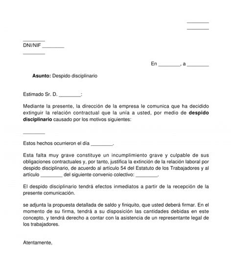 Carta De Amonestacion Por Faltar Un Dia Compartir Carta