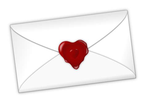 Clipart - Valentines Day - Love Letter 2