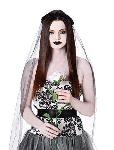 Gothic Bride Costume Womens Gothic Bride Wedding Dress For Halloween And Dress Up L Best