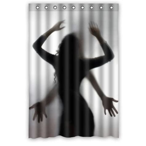 Hellodecor Sexy Woman And Men Sex Silhouette Shadow Shower Curtain Polyester Fabric Bathroom