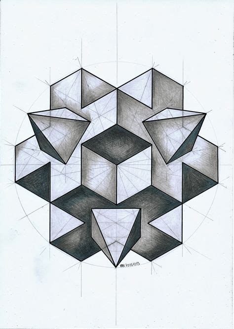Composiciónvisual Arte Geométrico Dibujo Isometrico Y Dibujo Geométrico