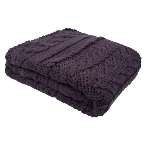 Elsham Chunky Knit Blanket 12000 Gbp Love This Color And Chunky Knit