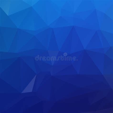 Abstract Blue Polygon Texture Stock Illustration Illustration Of