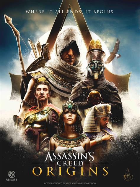Ac Origins Assassins Creed Origins Alternative Poster Designed By