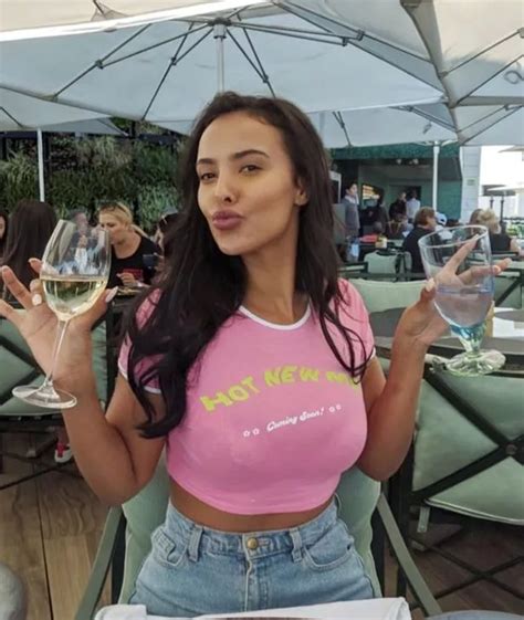 Stormzys Ex Maya Jama Flaunts Killer Curves In Top Turned See Through Daily Star