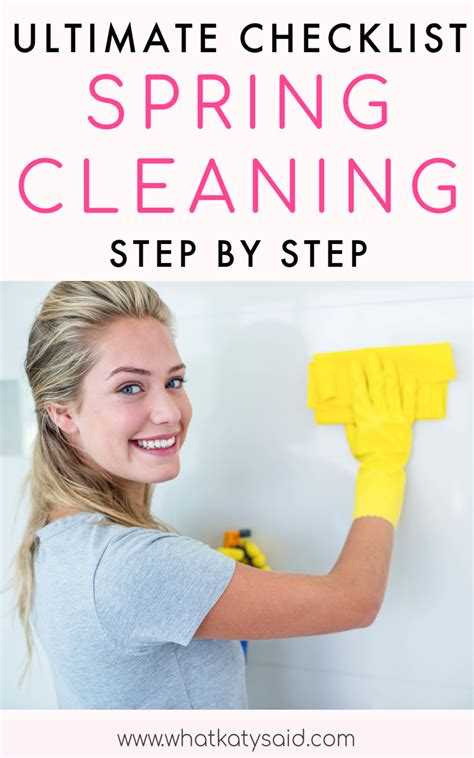 How To Spring Clean Your House Step By Step With Printable Pdf Artofit