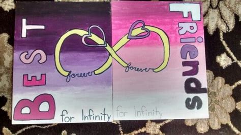 Bff Painting On Two Canvases Friend Painting Ideas Painting T