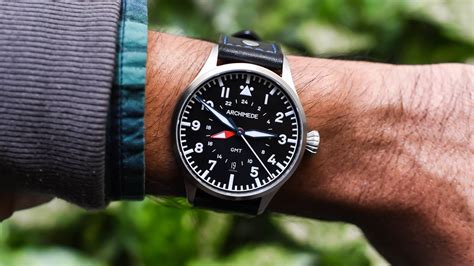Archimede Watches: The Pilot GMT 42 | Two Broke Watch Snobs