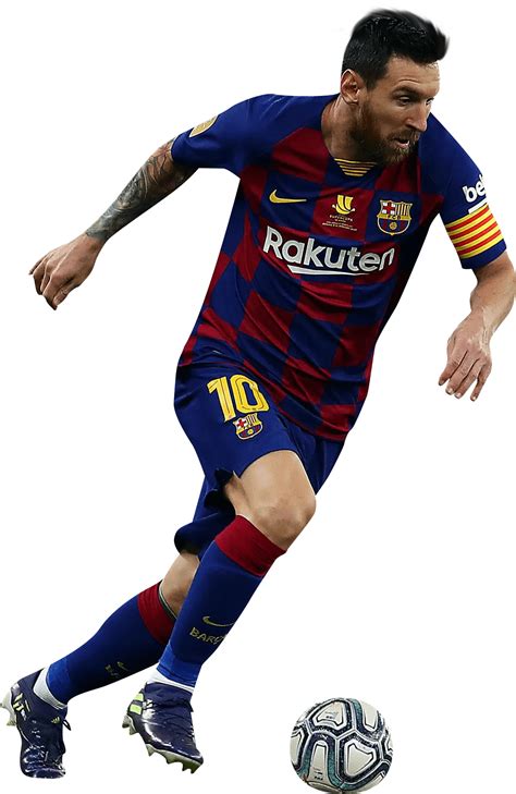 Lionel Messi Football Render 12952 Footyrenders Gambaran