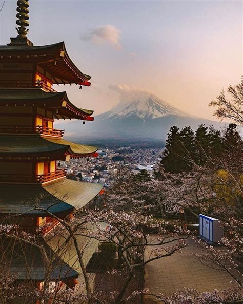 Japans Mount Fuji Located About 60 Miles Southwest Of