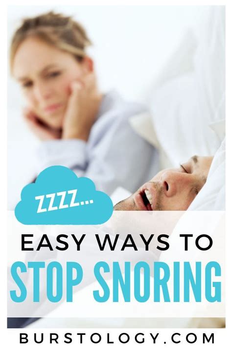 Easy Ways To Stop Snoring Its Time To Get A Better Nights Sleep With