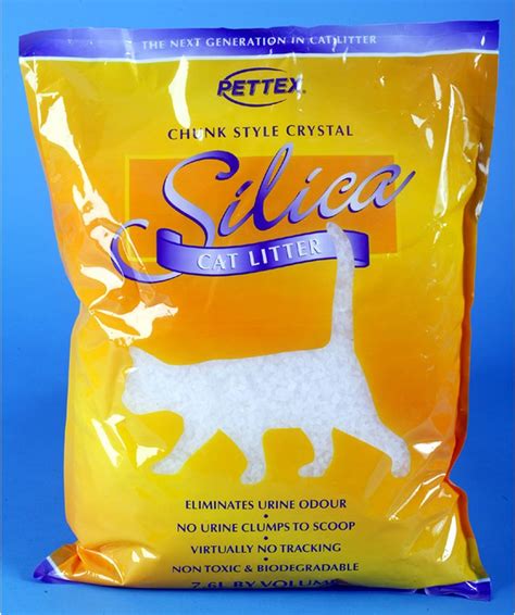 Pettex Silica Crystal Cat Litter 38 Litres White Uk