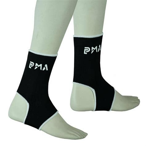Pma Muay Thai Ankle Supports Foot Guard Kick Boxing Feet Protection Mat Socks Ebay