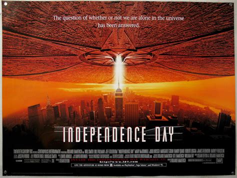 Independence Day 1996 Movie Poster Rnostalgia
