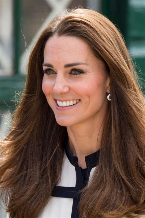 16 Of Our Favorite Brunettes Kate Middleton Hair Brown Hair Colors