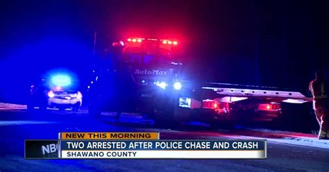 Two Arrested After Deputy Chase And Crash