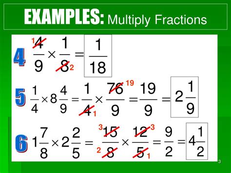 Ppt Notes Multiply Fractions Powerpoint Presentation Free Download