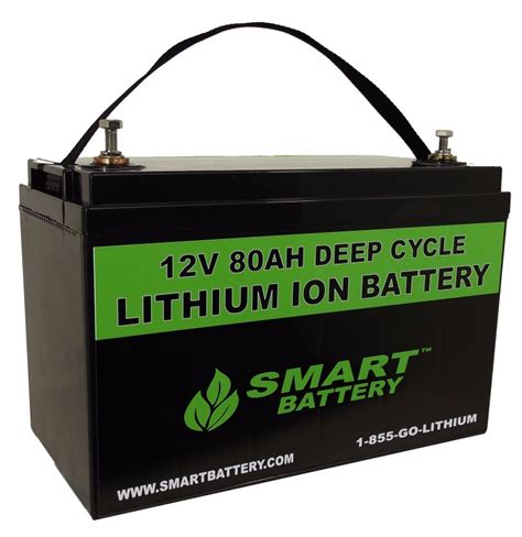 Smart Battery Sb80 12v 80ah Lithium Ion Battery