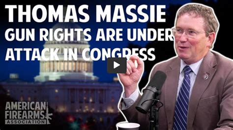 Congressman Thomas Massie Joins Us American Firearms Association