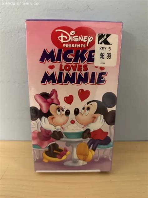Mickey Loves Minnie Vhs 1996 12 99 Picclick