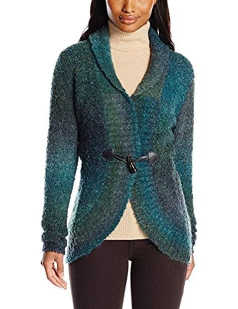 Woolrich Roundtrip Boucle Cardigan Sweater In Green Lyst