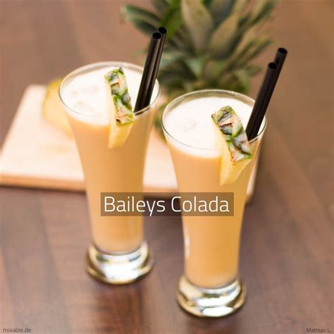 Rezept Baileys Colada Cocktails Drinks Mixable De