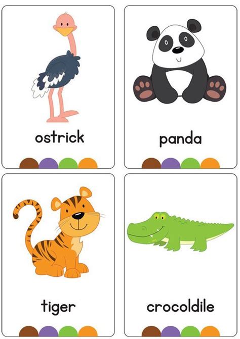 (toddler flashcards for kids, animal abc baby books) by eric. Zoo Flash Cards | Zoo Animals | Zoo Life | Animals ...