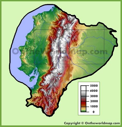 Mapa Fisico Del Ecuador Bc Maps Mapa Vectorial Eps Sexiz Pix