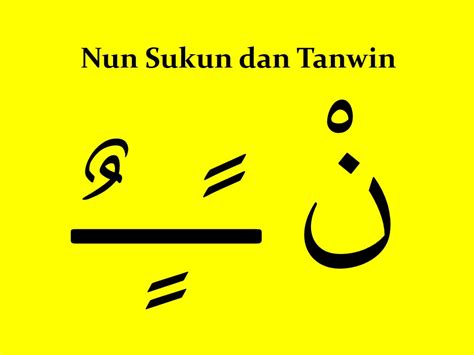 Pengertian Dan Perbedaan Nun Sukun Dan Tanwin HaHuwa