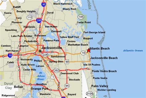 Where Is Jacksonville Jacksonville Is In Northeast Florida Near The
