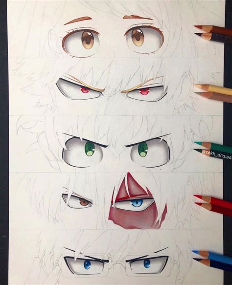 ~ Animeeyes 👀 By Zekkdraws Visit Our Website For More Anime And