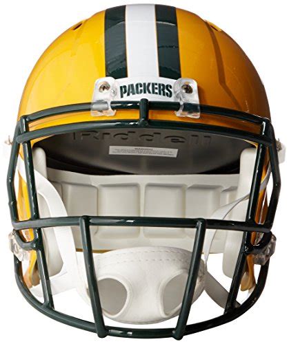Riddell Nfl Green Bay Packers Full Size Speed Replica Football Helmet
