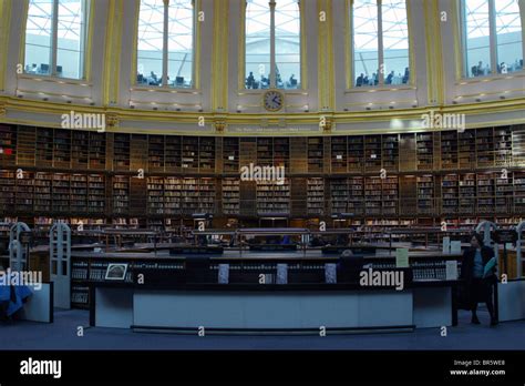The British Museum Library Reading Room In London Stock Photo Alamy
