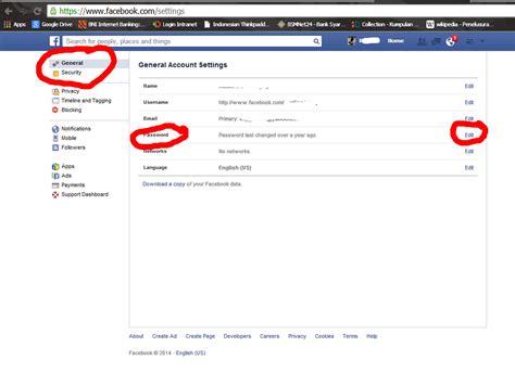 Cara Ganti Kata Sandi Facebook Di Laptop - Delinewstv