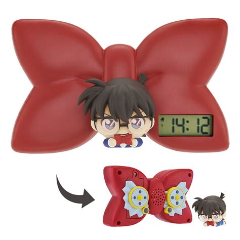 Detective Conan Conan Bow Tie Voice Clock 12cm Ichibankuji Bandai Ebay