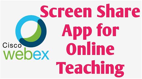 Includes prompts to set an agenda, attach key content, add tools, and more. Webex Meeting Online Teaching App Screen share and audio ...