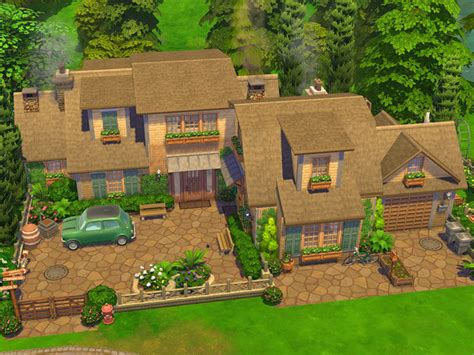 The Sims Resource Lakeside Cottage No Cc