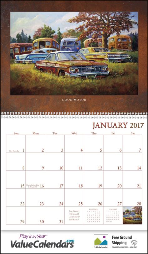 2023 Junkyard Classics By Dale Klee Calendar 11 X 19 Imprinted