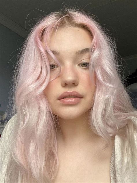 Fntsyangel Pastel Pink Hair Light Pink Hair Hair Inspo