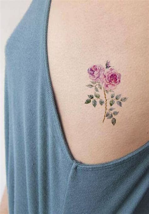 20 Birth Flowers For June Tattoo Design Ideas For Females