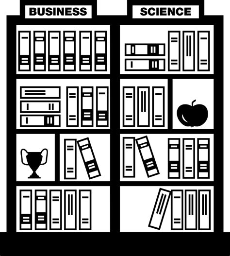 Library Full Of Books Svg Png Icon Free Download 15357